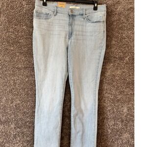 Levi's Classic Straight Mid Rise Stellar Stretch Jeans Women's Size 12